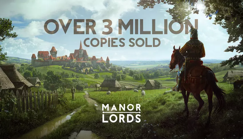Medievalism zieht die Spieler in seinen Bann: Die Verkaufszahlen des erfolgreichen Städtebau-Strategiespiels Manor Lords haben die 3-Millionen-Marke überschritten