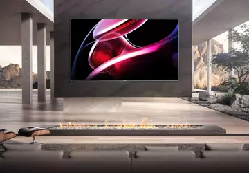 Hisense präsentiert einen 85" 4K Mini-LED-Fernseher ...