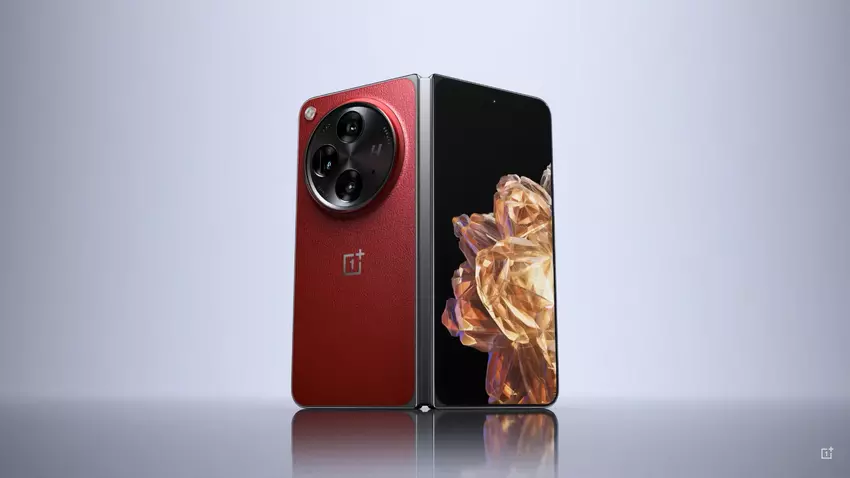 Die OnePlus Open Apex Edition in der Farbe Crimson Shadow und mit 1 TB Speicherplatz ist in Europa erschienen