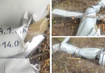 Die Ukrainer fanden im Wald einen ...