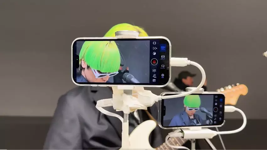 Dieses Video wurde mit vierzig iPhone 16 Pro aufgenommen: Die japanische Rockband Kroi zeigte das Potenzial von Apples Smartphones