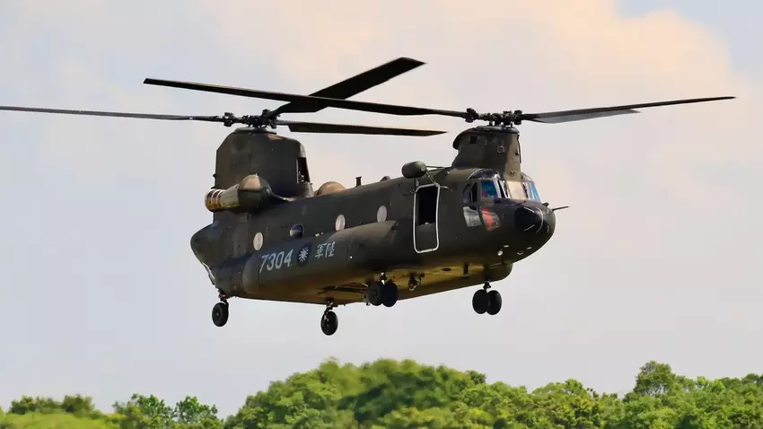 Ein taiwanesischer Pilot hat versucht, einen US-Hubschrauber vom Typ CH-47 Chinook nach China zu entführen und dafür eine Belohnung von 15 Millionen Dollar ausgesetzt