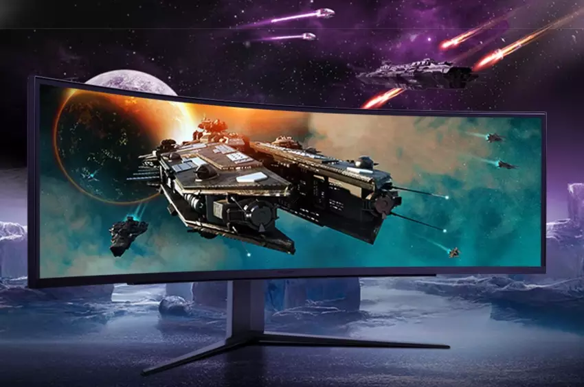 LG kündigt UltraGear 49" gebogenen Gaming-Monitor mit 240Hz Bildwiederholrate an
