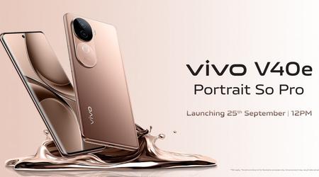 vivo hat das Erscheinungsdatum des neuen vivo V40e Smartphones in Indien bekannt gegeben