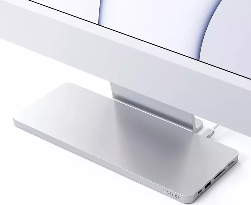 Satechi USB-C Slim Dock sieht perfekt aus mit dem neuen iMac