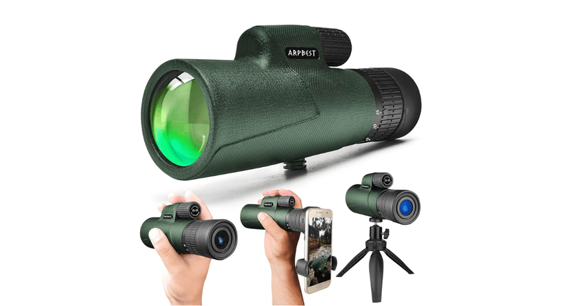 ARPBEST 25X50 bestes monocular teleskop für handy