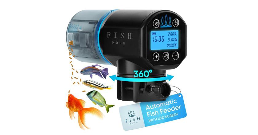 FISHNOSH Aquarium Futterautomat digital