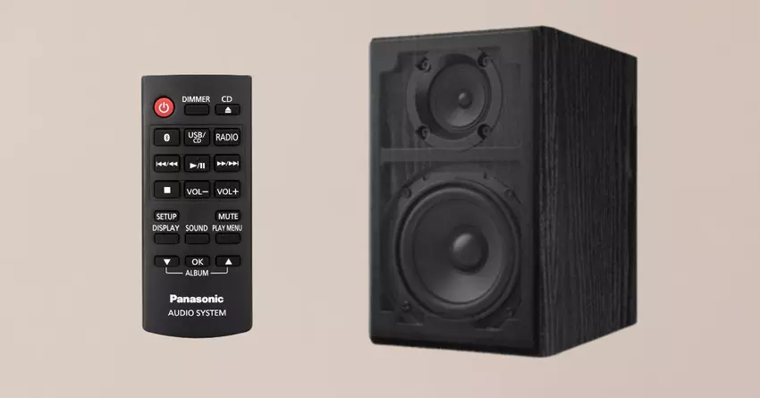 Kleine Stereoanlage Panasonic SC-PM704EG-K