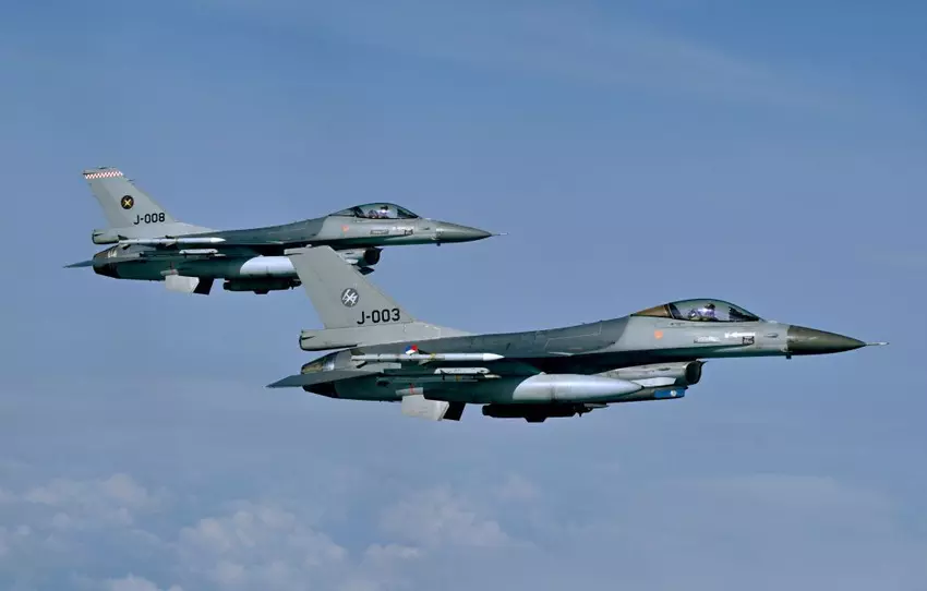 Niederlande veranstalten Abschiedszeremonie für F-16