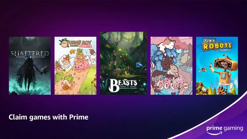 Amazon erweitert den Prime Gaming-Katalog um acht neue Spiele
