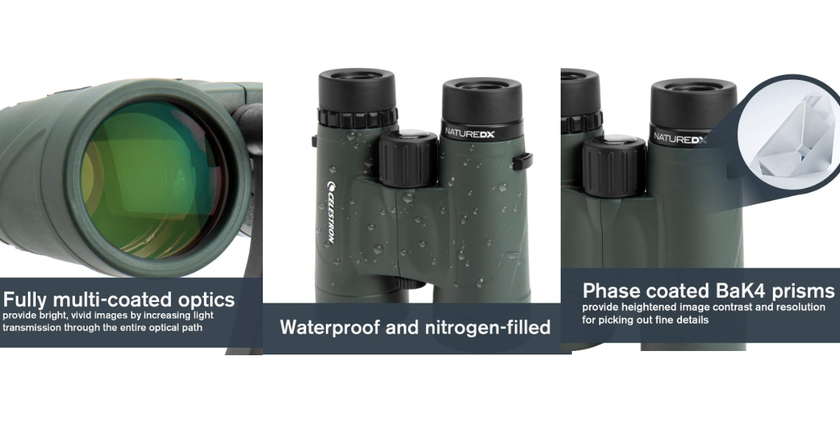 Celestron Nature DX 8x42 beste reise-ferngläser für alaska-kreuzfahrt