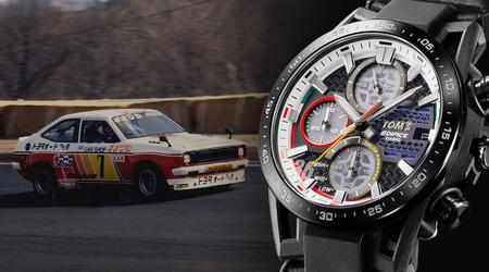 Casio hat die EDIFICE TOM's 50th Anniversary Edition Uhr herausgebracht, um das 50-jährige Jubiläum des japanischen Rennteams TOM'S zu feiern (Foto)
