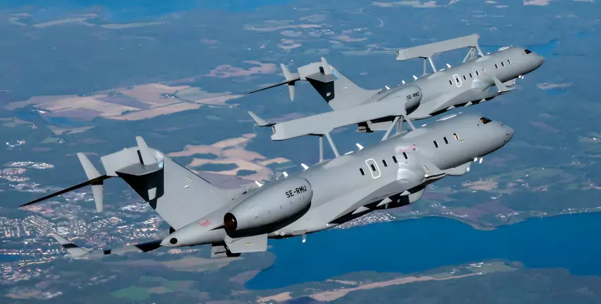 Unerwartet: Die Ukraine erhält nicht nur ein, sondern zwei schwedische Saab 340 AEW&C (ACS 890) Langstrecken-Radarerkennungs- und -kontrollflugzeuge. 