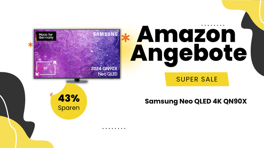 Samsung Neo QLED 4K QN90X Fernseher – Jetzt 650€ günstiger!