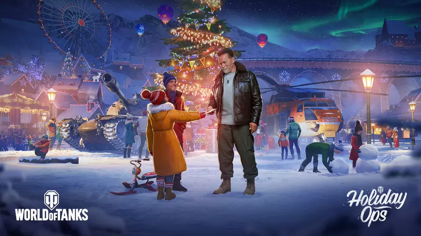 "Neujahrsoffensive - 2022": Arnold Schwarzenegger erscheint in World of Tanks