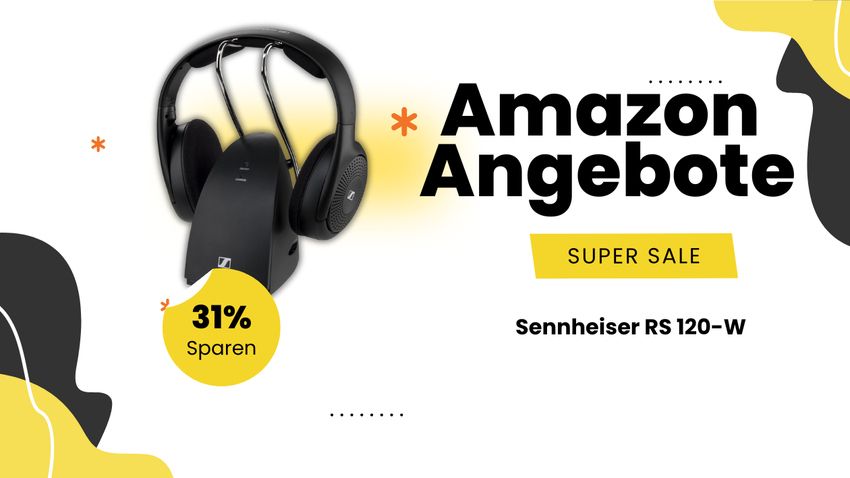 Sennheiser RS 120-W Kopfhörer – Jetzt 40€ günstiger!