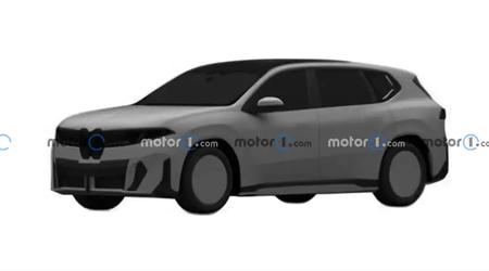Design des neuen BMW iX3 durch Patentbilder enthüllt
