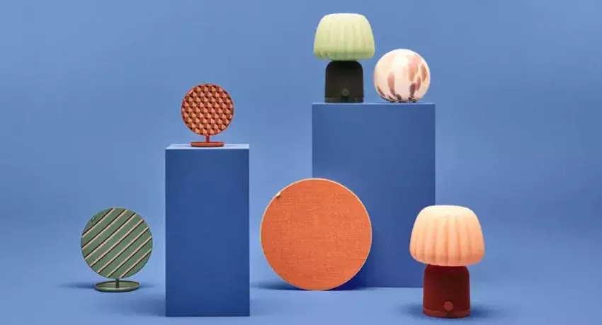 Klang als Teil des Interieurs: IKEA präsentierte ungewöhnliche Bluetooth-Lautsprecher Solskydd und Kulglass