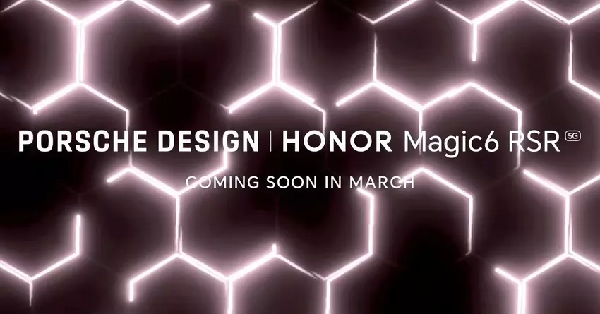 Honor stellt im März das Magic 6 RSR Porsche Design vor