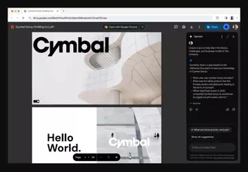 Google Drive führt die Gemini-Seitenleistenintegration für ...