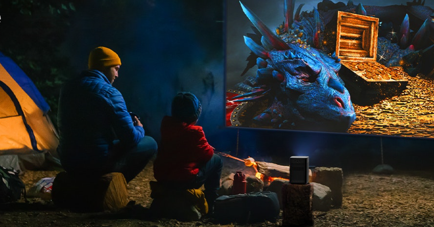 bester beamer fürs camping