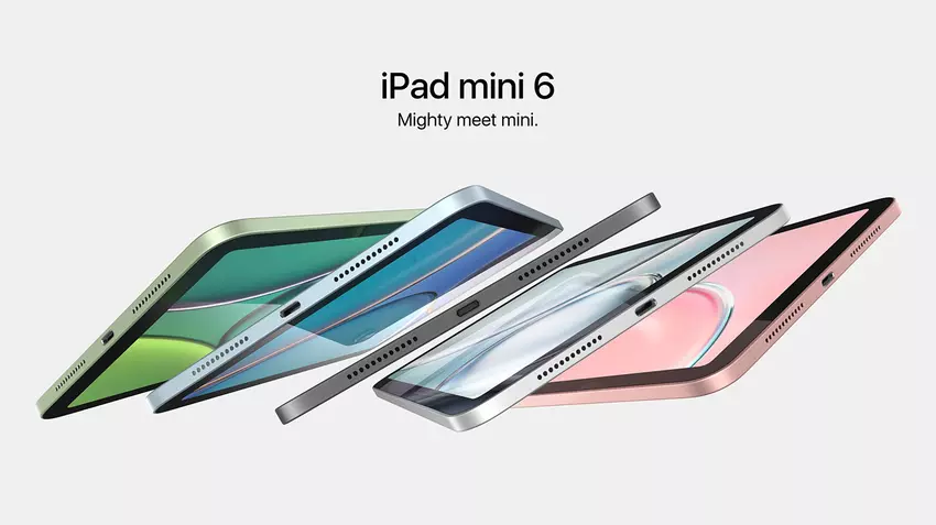 neue Renderings des iPad mini 6: Design im Stil des iPad Pro, 8,4-Zoll-Bildschirm, schlanker Rahmen und Stylus-Unterstützung