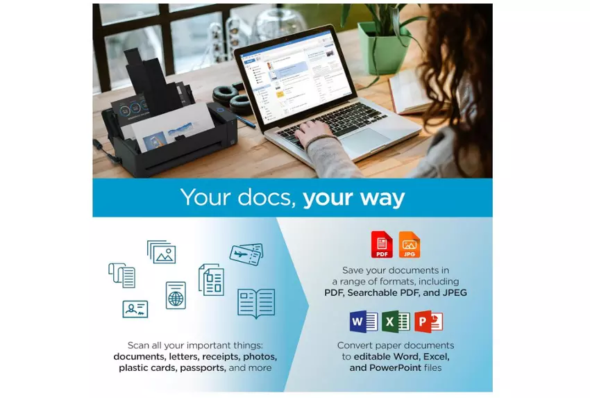 ScanSnap iX1300 mobiler Dokumentenscanner