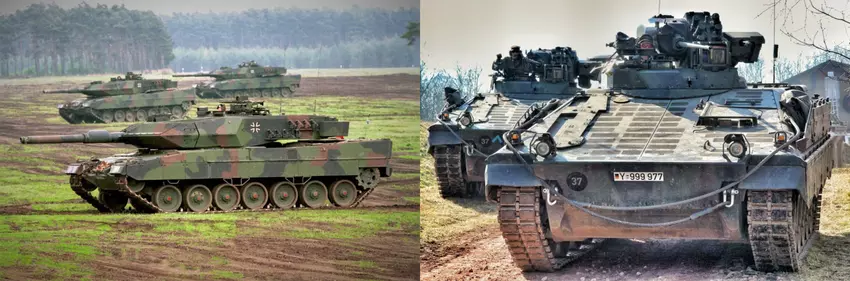 Medien: Ukraine bittet Deutschland um mehr Leopard 2-Panzer und Marder-Schützenpanzer