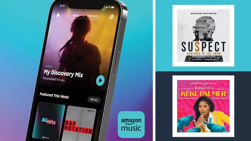 Amazon Prime-Abonnenten erhalten kostenlosen Zugang zu allen Amazon Music-Songs und -Podcasts