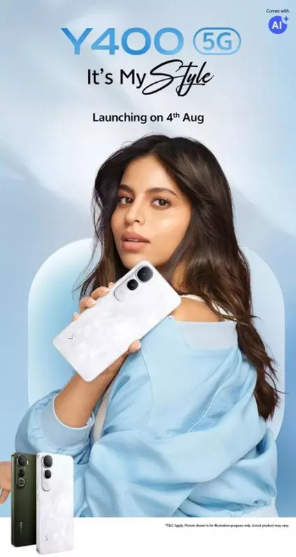 Vivo Y400 5G - Smartphone-Bild