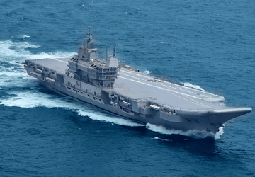 Indien hat den ersten Flugzeugträger INS ...