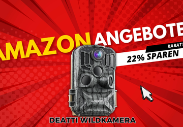 DEATTI Wildkamera 4K mit WLAN – ...
