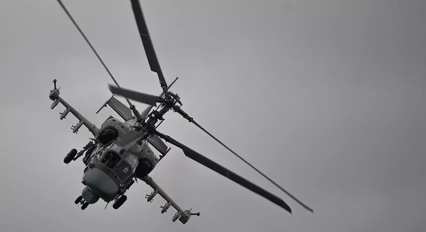 Die ukrainischen Streitkräfte haben einen russischen Kampfhubschrauber Ka-52 Alligator im Wert von 16 Millionen Dollar mit einem tragbaren Boden-Luft-Raketensystem abgeschossen