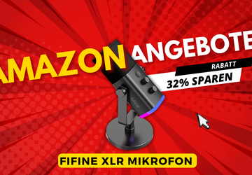 FIFINE XLR Gaming Mikrofon für Streaming ...