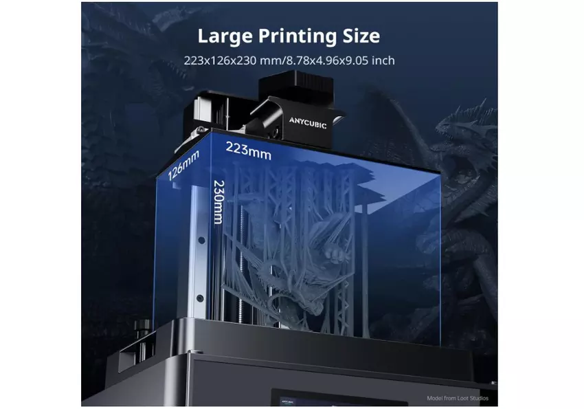 Anycubic Photon Mono M7 preiswerter 3d-Drucker