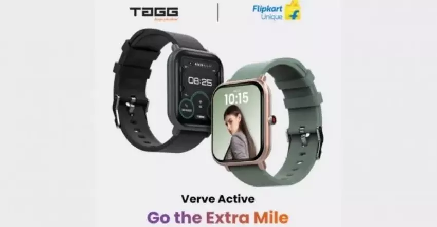 Tagg Verve Active ist eine Smartwatch mit 24 Sportmodi, SpO2 und IP68 für 55 $