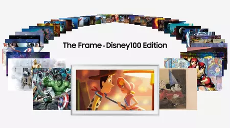 Samsung hat The Frame TV Disney 100 Edition TVs mit Bildschirmdiagonalen von 55, 65 und 75 Zoll zurückgebracht