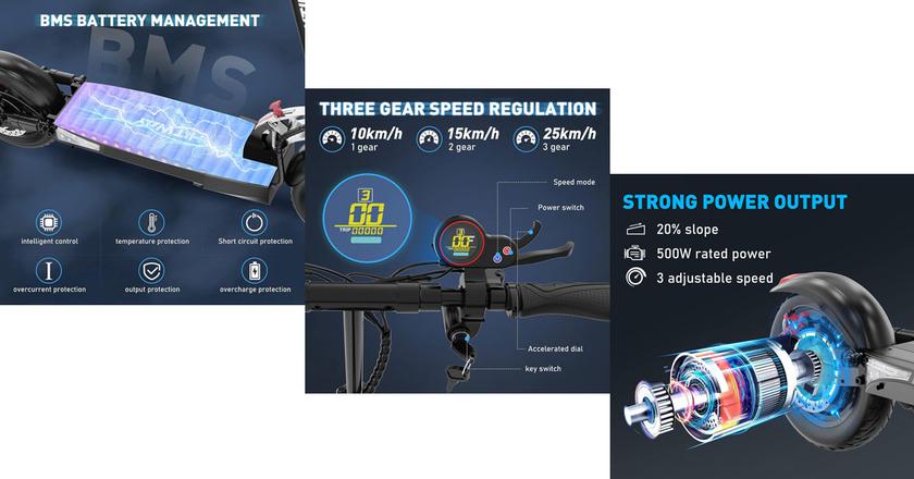 HITWAY H5 e-roller für erwachsene