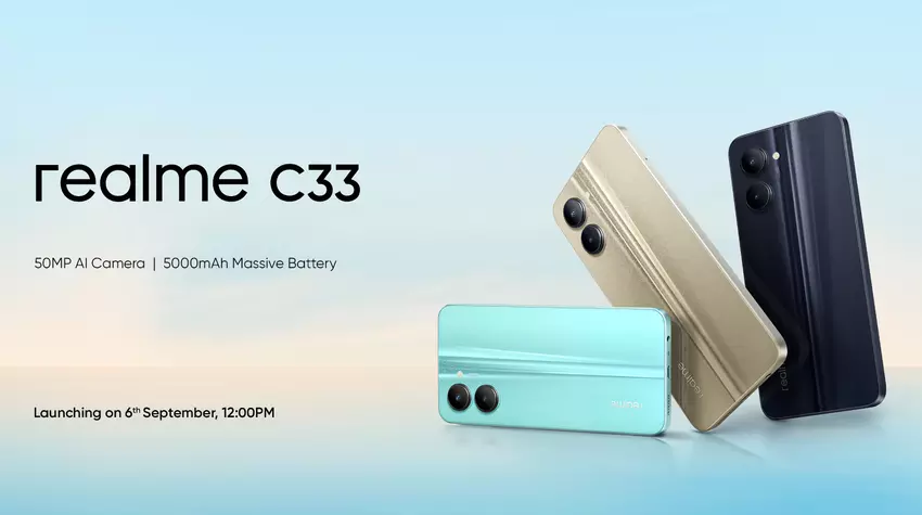 Nicht nur Smartwatches und TWS-Kopfhörer: realme stellt am 6. September ein günstiges Smartphone mit 50 MP-Kamera und 5000 mAh-Akku vor