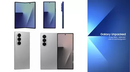 Samsung Galaxy Z Fold 7 in der offiziellen Farbpalette: fast faltenfrei, aber mit einer auffälligen Kamera