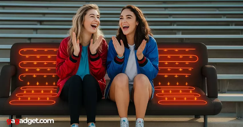 Tragbares beheiztes Stadionkissen 2025