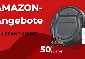 LEFANT 210PG Saugroboter mit 50% Rabatt ...