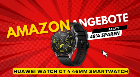 HUAWEI Watch GT 4 46mm Smartwatch – Mega-Deal mit 48% Ersparnis!