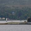 Das atomgetriebene U-Boot der Vanguard-Klasse, das Interkontinentalraketen vom Typ Trident II (D5) an Bord hat, gleicht nach einem längeren Einsatz einem Seeungeheuer.-4