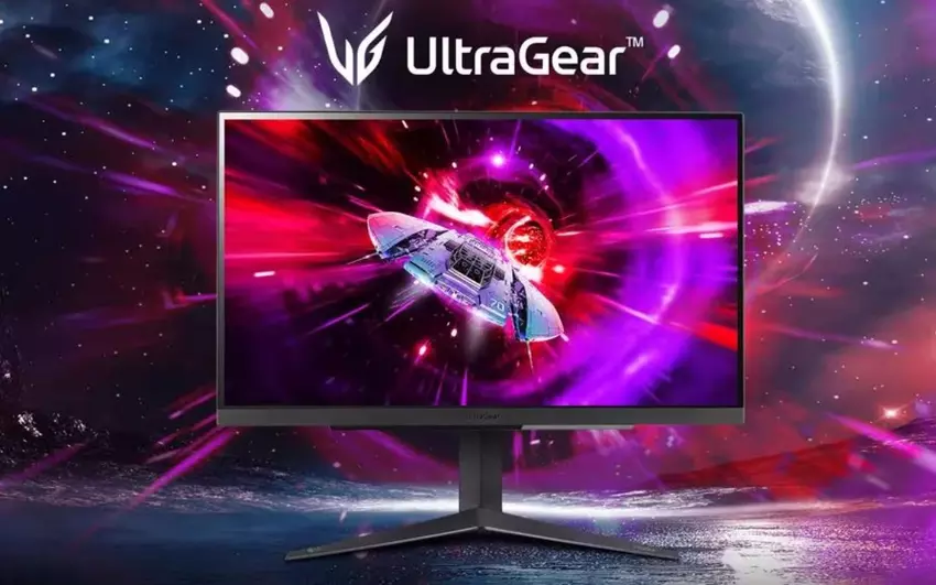 LG UltraGear 27GR83Q-B - QHD IPS Gaming-Monitor mit 240Hz Bildwiederholrate, AMD FreeSync Premium und NVIDIA G-SYNC für $500