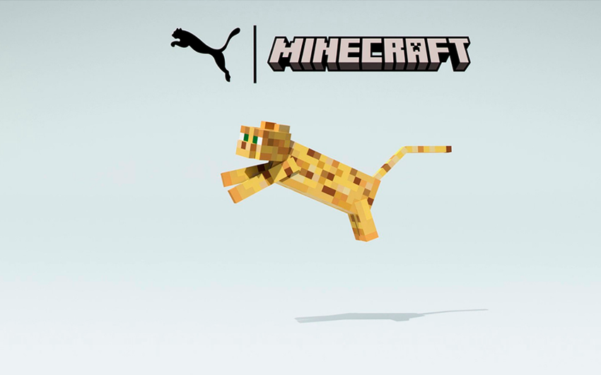 Minecraft expandiert über die Spielebranche hinaus, beliebtes Franchise deutet auf Partnerschaft mit Puma hin
