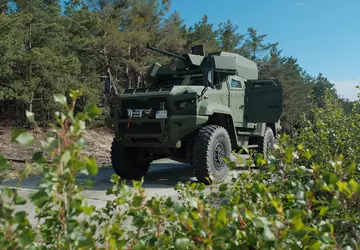 Die Ukraine testet das Luftabwehrsystem Wolf ...