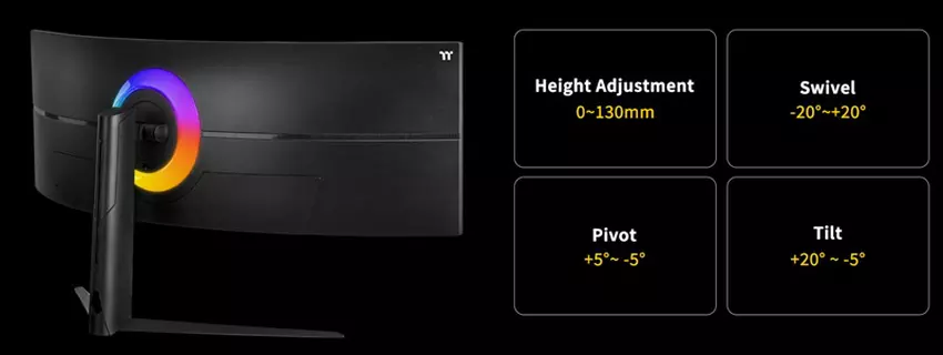 Thermaltake TGM‑V49CDQ ultrabreiter Monitor