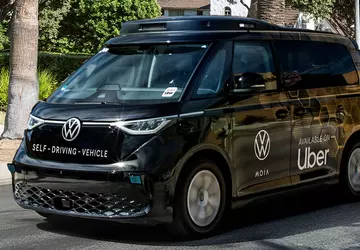 Uber hat den VW ID. Buzz ...