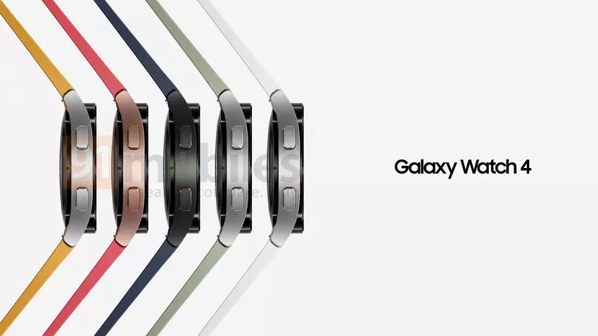 Samsung Galaxy Watch 4 auf offiziellen Renderings erschienen: neue Farben, flaches Display und keine Lünette